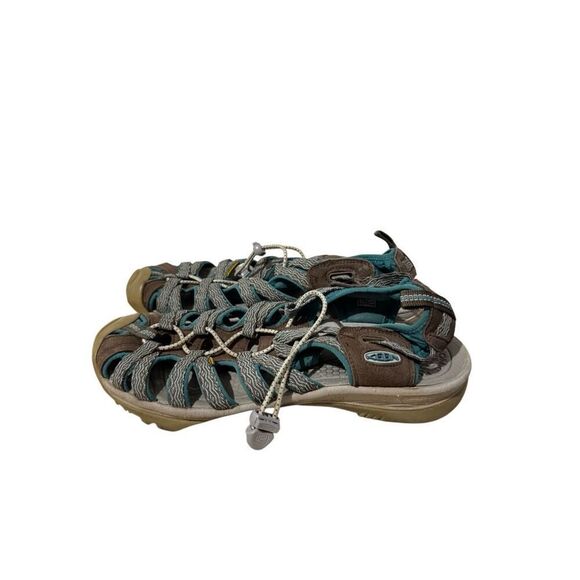 KEEN Womens Whisper Low Top Lace up Water Shoes Canton/bayou Size 10 - Picture 5 of 5